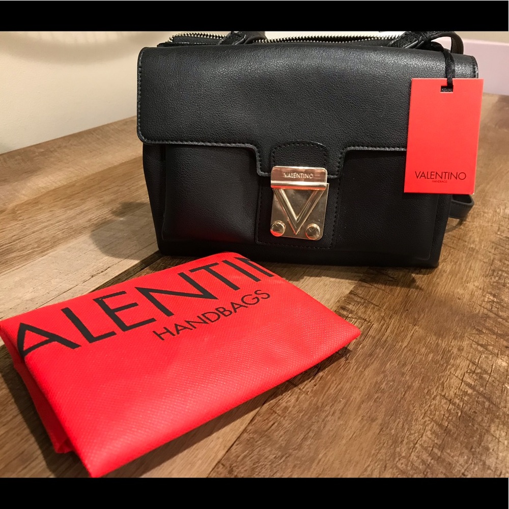Mario Valentino Memole Nero Crossbody